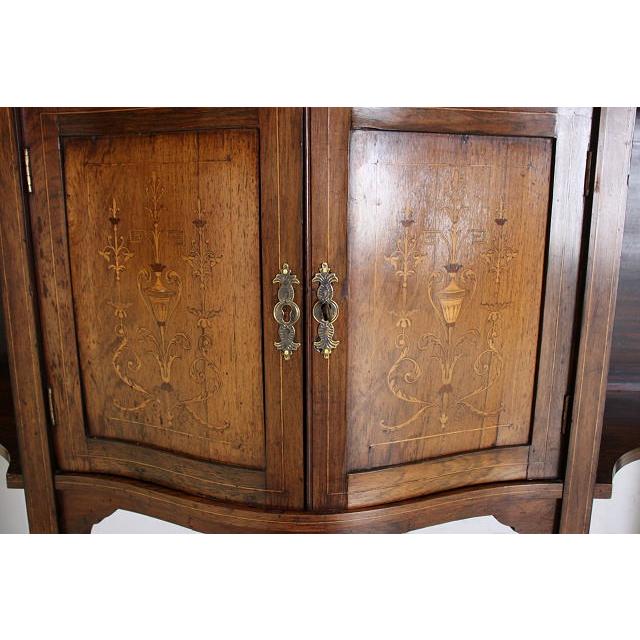 アンティーク 大型 エンパイヤキャビネット ガラス イギリス 英国 家具 レトロ |  | 12