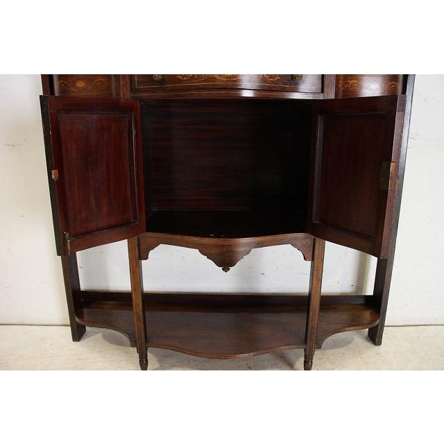 アンティーク 大型 エンパイヤキャビネット ガラス イギリス 英国 家具 レトロ |  | 14