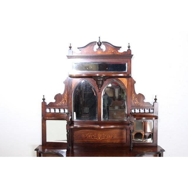 アンティーク 大型 エンパイヤキャビネット ガラス イギリス 英国 家具 レトロ |  | 03