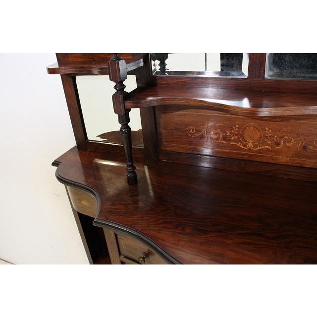 アンティーク 大型 エンパイヤキャビネット ガラス イギリス 英国 家具 レトロ |  | 09