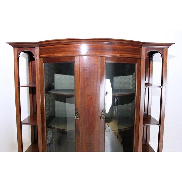 キャビネット アンティーク サテンウッド エドワーディアン イギリス |  | 03