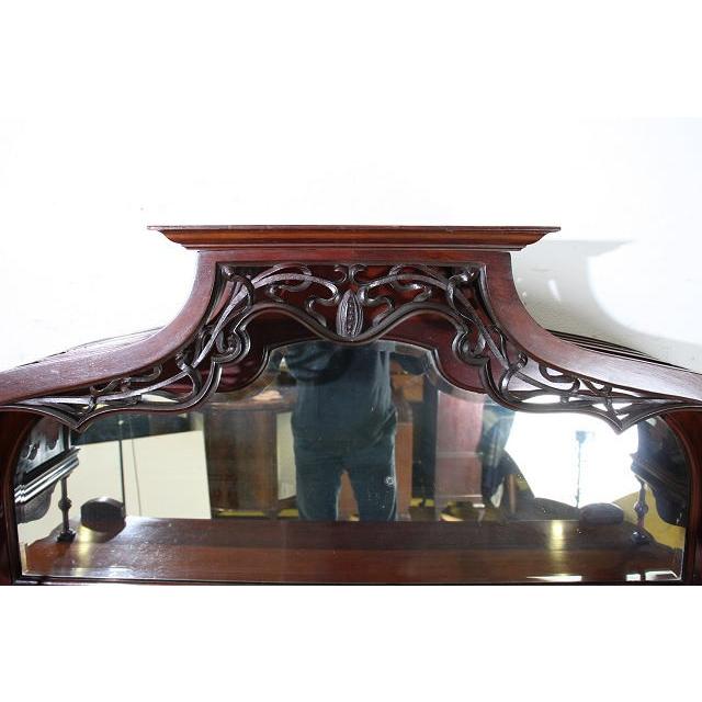 アンティーク アールヌーボー キャビネット ガラス イギリス 英国 家具 レトロ |  | 06