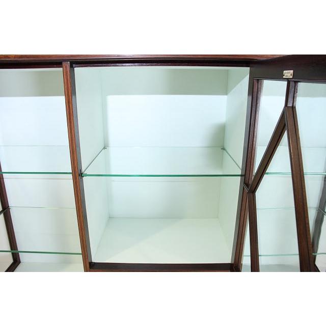 英国アンティーク家具 1910年代 イギリス製 ローズウッド エドワーディアン ディスプレイキャビネット 飾り棚 ショーケース 〈商品番号 ce-93〉 |  | 11