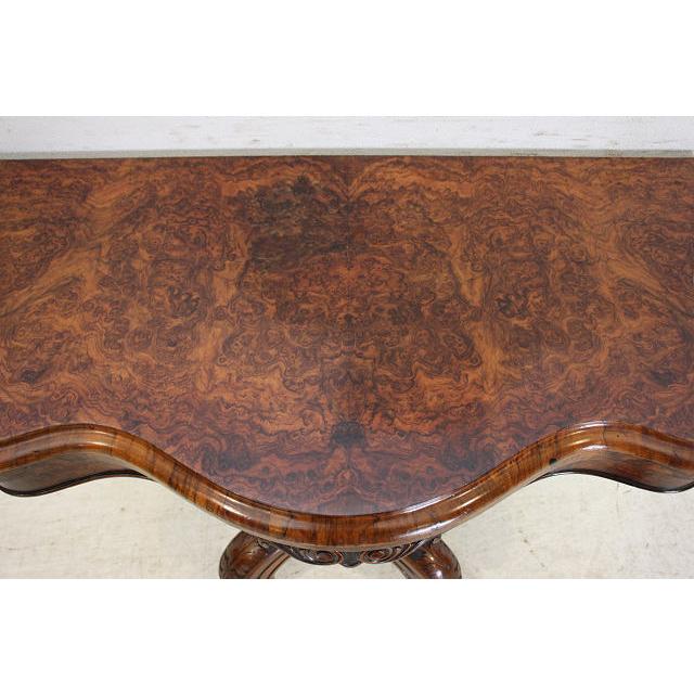 cl-3　1880年代 イギリス製 アンティーク　ビクトリアン　ウォルナット　カードテーブル　ゲームテーブル |  | 08