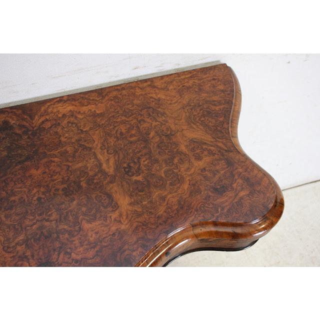 cl-3　1880年代 イギリス製 アンティーク　ビクトリアン　ウォルナット　カードテーブル　ゲームテーブル |  | 09