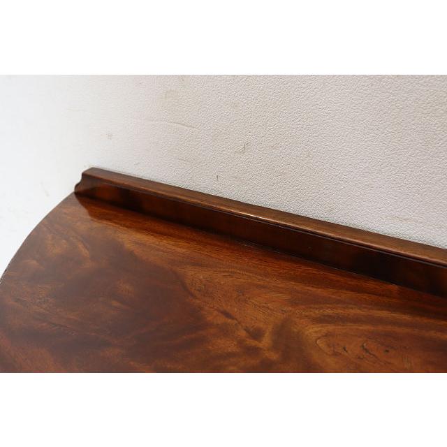 cl-5　1960年代イギリス製ビンテージ マホガニー クイーンアン様式 引き出し付き コンソールテーブル ホールテーブル サイドテーブル 送料無料 |  | 09