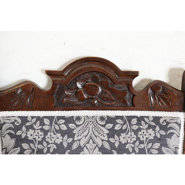 dn-10　1890年代イギリス製アンティーク ビクトリアン ウォルナット パネルバック ダイニングチェア 食卓椅子 いす イス ヨーロピアン |  | 10