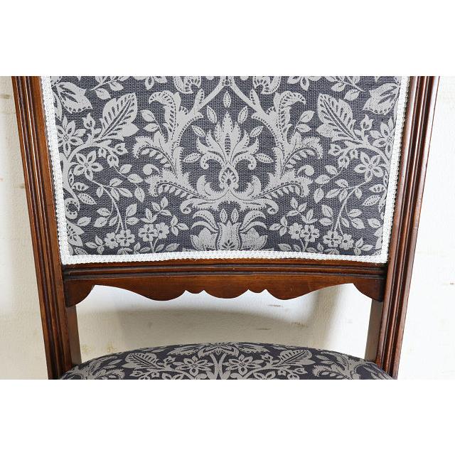 dn-10　1890年代イギリス製アンティーク ビクトリアン ウォルナット パネルバック ダイニングチェア 食卓椅子 いす イス ヨーロピアン |  | 12