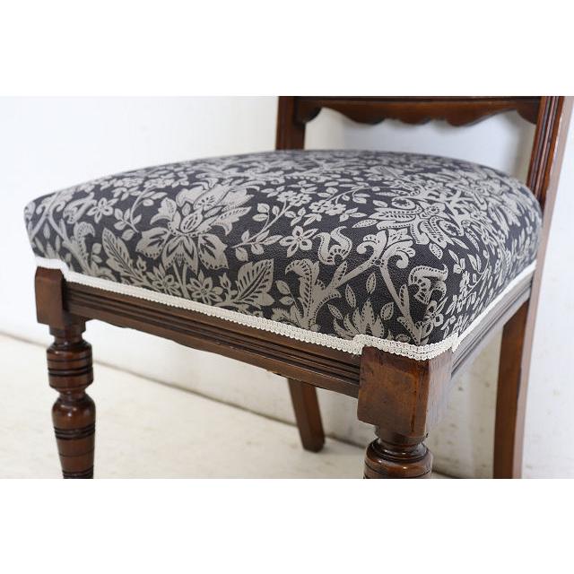 dn-10　1890年代イギリス製アンティーク ビクトリアン ウォルナット パネルバック ダイニングチェア 食卓椅子 いす イス ヨーロピアン |  | 14