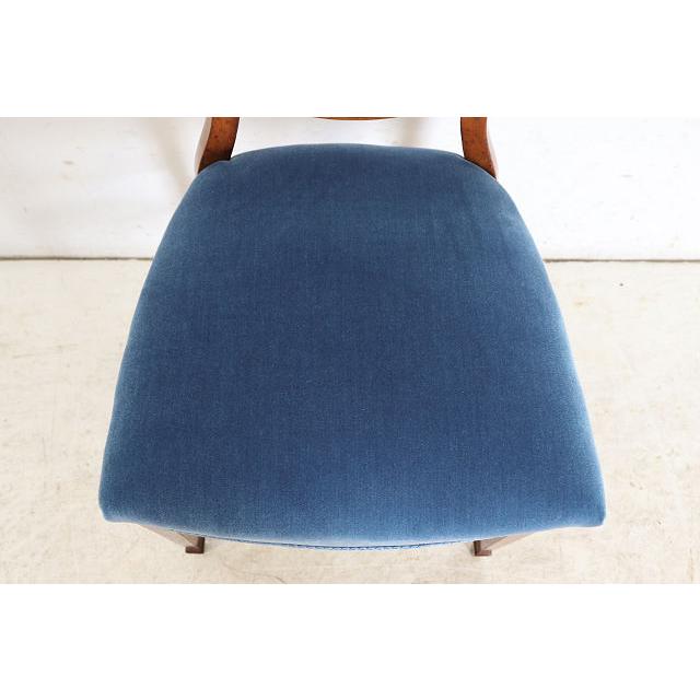 dn-13　1920年代イギリス製アンティーク ウォルナット ヘップルホワイト様式 シェルバック ダイニングチェア 椅子 いす イス サイドチェア |  | 08