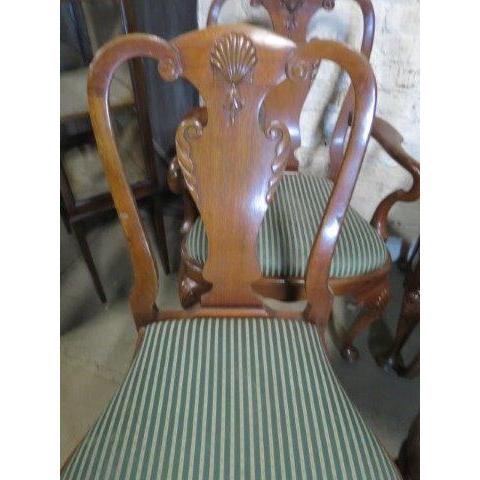 【送料無料】次回入荷予定｜1950年代 イギリス製 アンティーク ウォルナット クイーンアン様式 ダイニングチェア6脚セット＜商品番号 dn-1＞ |  | 01