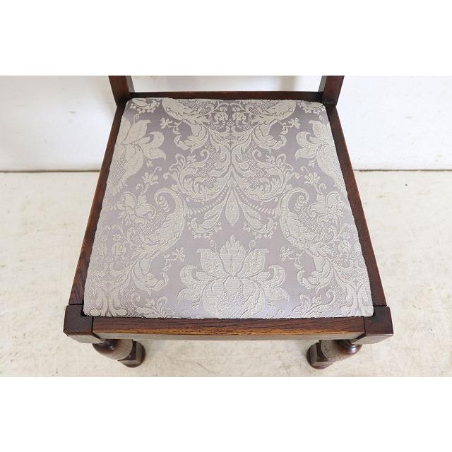 dn-20　1960年代イギリス製ビンテージ オーク ラダーバック ダイニングチェア4脚セット 椅子 いす イス アンティーク レトロ 送料無料 |  | 10