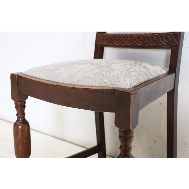 dn-20　1960年代イギリス製ビンテージ オーク ラダーバック ダイニングチェア4脚セット 椅子 いす イス アンティーク レトロ 送料無料 |  | 14