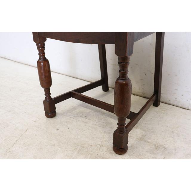 dn-20　1960年代イギリス製ビンテージ オーク ラダーバック ダイニングチェア4脚セット 椅子 いす イス アンティーク レトロ 送料無料 |  | 15