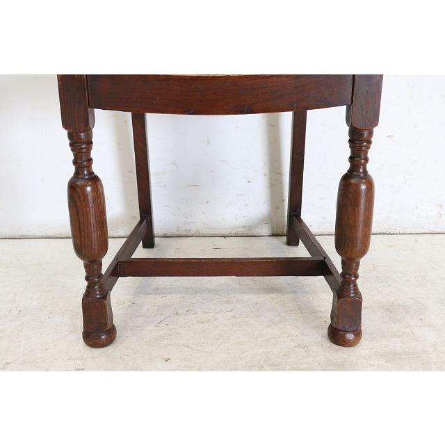 dn-20　1960年代イギリス製ビンテージ オーク ラダーバック ダイニングチェア4脚セット 椅子 いす イス アンティーク レトロ 送料無料 |  | 16