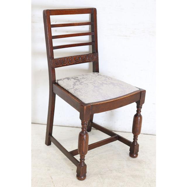 dn-20　1960年代イギリス製ビンテージ オーク ラダーバック ダイニングチェア4脚セット 椅子 いす イス アンティーク レトロ 送料無料 |  | 17