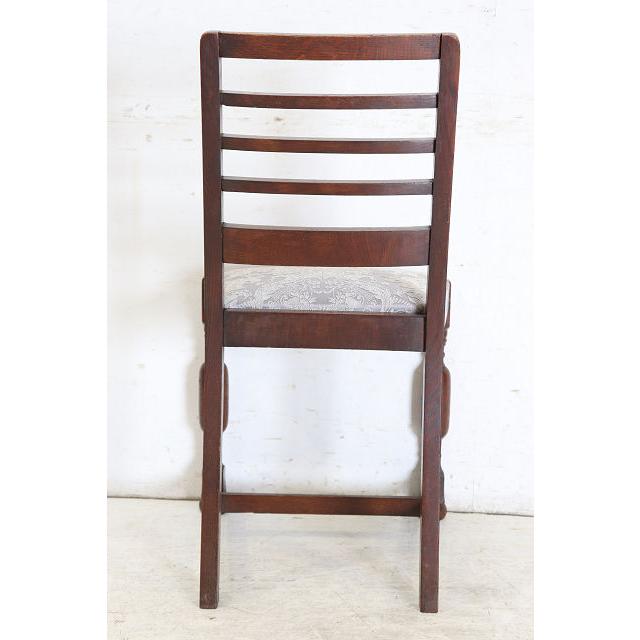 dn-20　1960年代イギリス製ビンテージ オーク ラダーバック ダイニングチェア4脚セット 椅子 いす イス アンティーク レトロ 送料無料 |  | 20