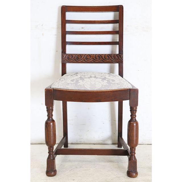 dn-20　1960年代イギリス製ビンテージ オーク ラダーバック ダイニングチェア4脚セット 椅子 いす イス アンティーク レトロ 送料無料 |  | 06