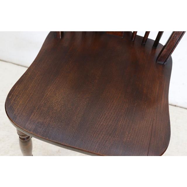 dn-40　1970年代イギリス製ビンテージ エルム ホイールバック ウインザーチェア キッチン ダイニング カントリー レトロ 椅子 いす イス（A） |  | 12