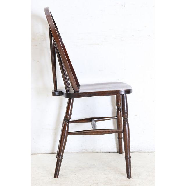 dn-42　1970年代イギリス製ビンテージ エルム ホイールバック ウインザーチェア キッチン ダイニング カントリー レトロ 椅子 いす イス（C） |  | 19