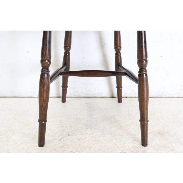 dn-43　1970年代イギリス製ビンテージ エルム ホイールバック ウインザーチェア キッチン ダイニング カントリー レトロ 椅子 いす イス（D） |  | 15