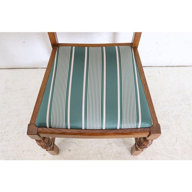 dn-8　1960年代イギリス製ビンテージ オーク ダブルカップレッグ ダイニングチェア 4脚セット 椅子 いす イス 小型 |  | 10