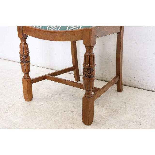 dn-8　1960年代イギリス製ビンテージ オーク ダブルカップレッグ ダイニングチェア 4脚セット 椅子 いす イス 小型 |  | 14