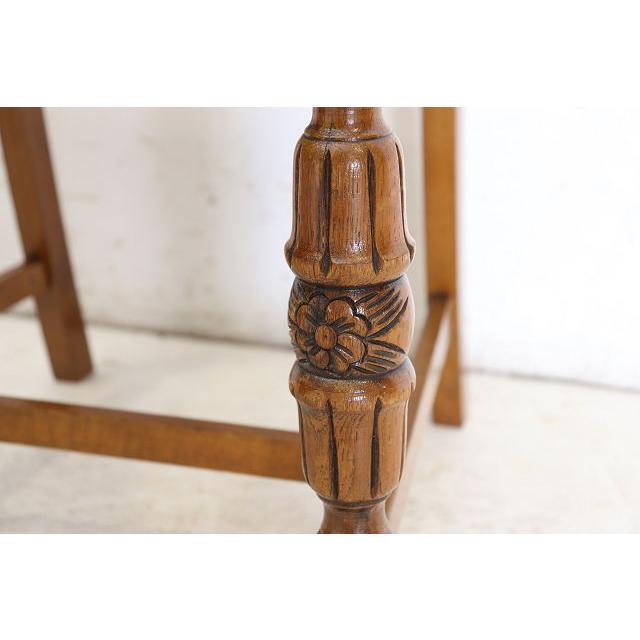 dn-8　1960年代イギリス製ビンテージ オーク ダブルカップレッグ ダイニングチェア 4脚セット 椅子 いす イス 小型 |  | 15