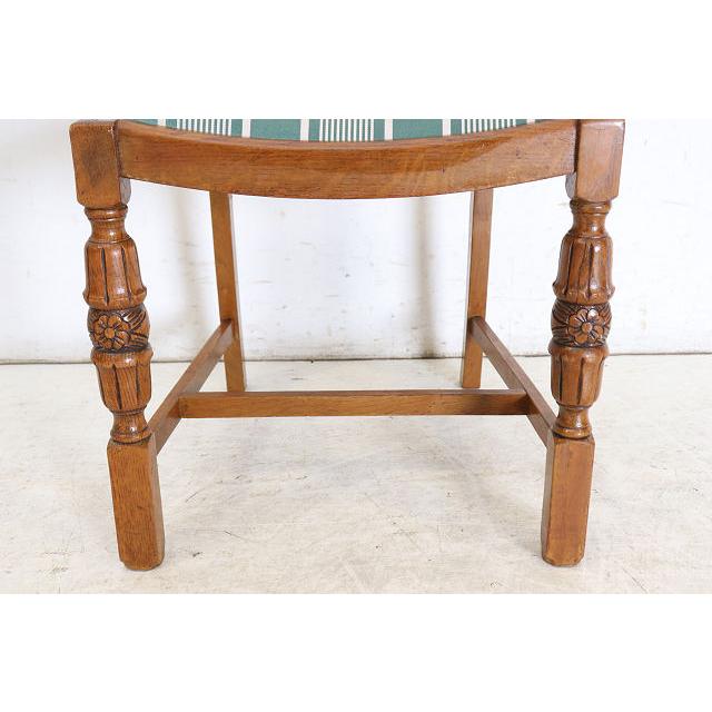 dn-8　1960年代イギリス製ビンテージ オーク ダブルカップレッグ ダイニングチェア 4脚セット 椅子 いす イス 小型 |  | 16