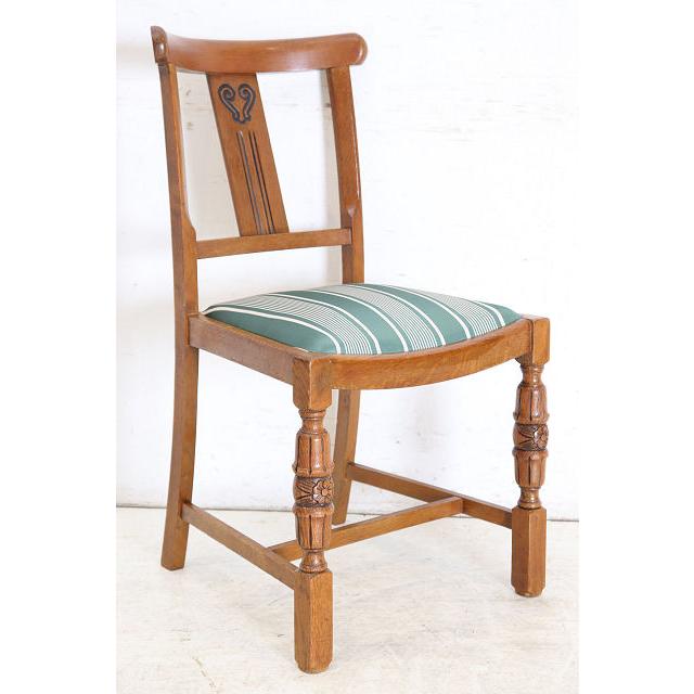 dn-8　1960年代イギリス製ビンテージ オーク ダブルカップレッグ ダイニングチェア 4脚セット 椅子 いす イス 小型 |  | 18