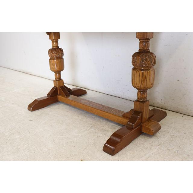 dt-15　1960年代イギリス製ビンテージ オーク Jaycee ジェイシー社 ドロップリーフ ダイニングテーブル ドローリーフテーブル 伸長式 送料無料 |  | 13