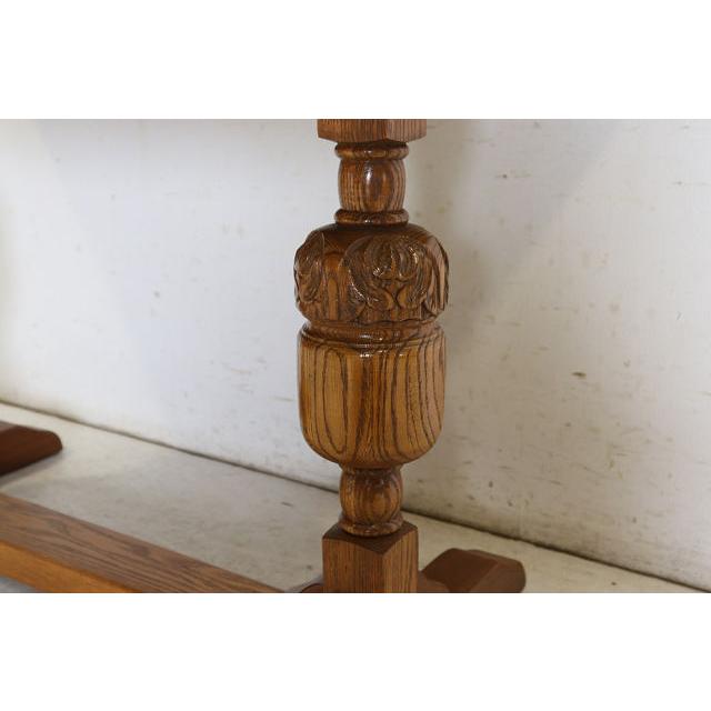 dt-15　1960年代イギリス製ビンテージ オーク Jaycee ジェイシー社 ドロップリーフ ダイニングテーブル ドローリーフテーブル 伸長式 送料無料 |  | 14