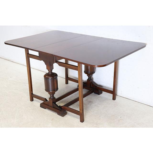 dt-3 1960年代イギリス製ビンテージ オーク ゲイトレッグ