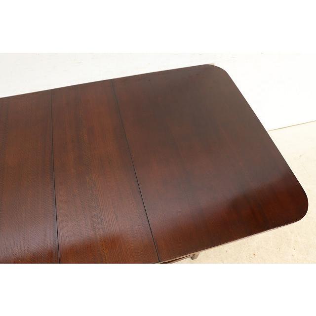 【値下げ】イギリス　ヴィンテージ　折りたたみ　ゲートレッグ　バタフライ　テーブル Gate Leg Table / ゲートレッグテーブル 〈ダイニングテーブル