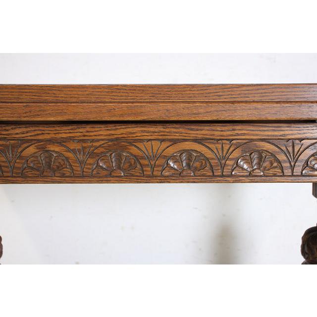 dt-8　1960年代イギリス製ビンテージ　オーク　Jaycee　ジェイシ―　ドロップリーフ　ダイニングテーブル　ドローリーフテーブル　伸長式 |  | 10