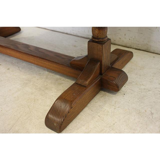 dt-8　1960年代イギリス製ビンテージ　オーク　Jaycee　ジェイシ―　ドロップリーフ　ダイニングテーブル　ドローリーフテーブル　伸長式 |  | 12