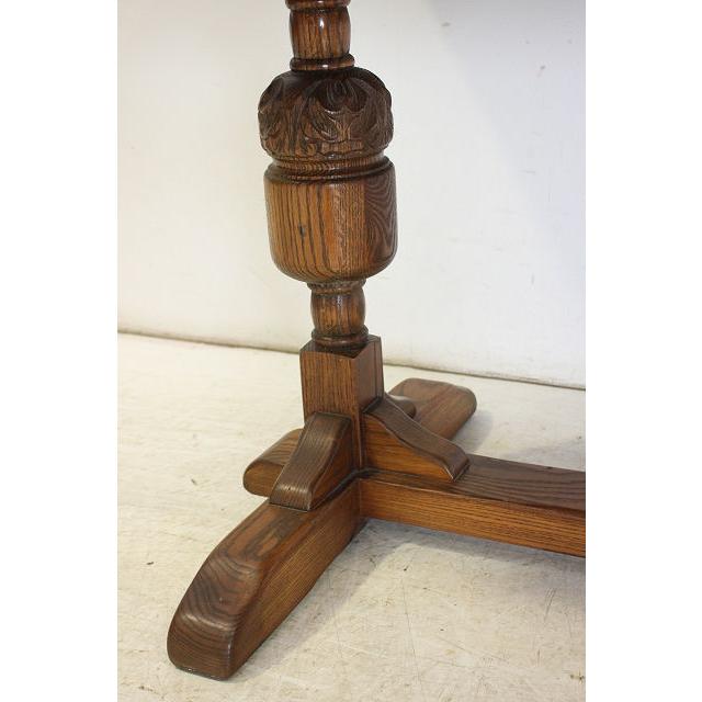 dt-8　1960年代イギリス製ビンテージ　オーク　Jaycee　ジェイシ―　ドロップリーフ　ダイニングテーブル　ドローリーフテーブル　伸長式 |  | 13