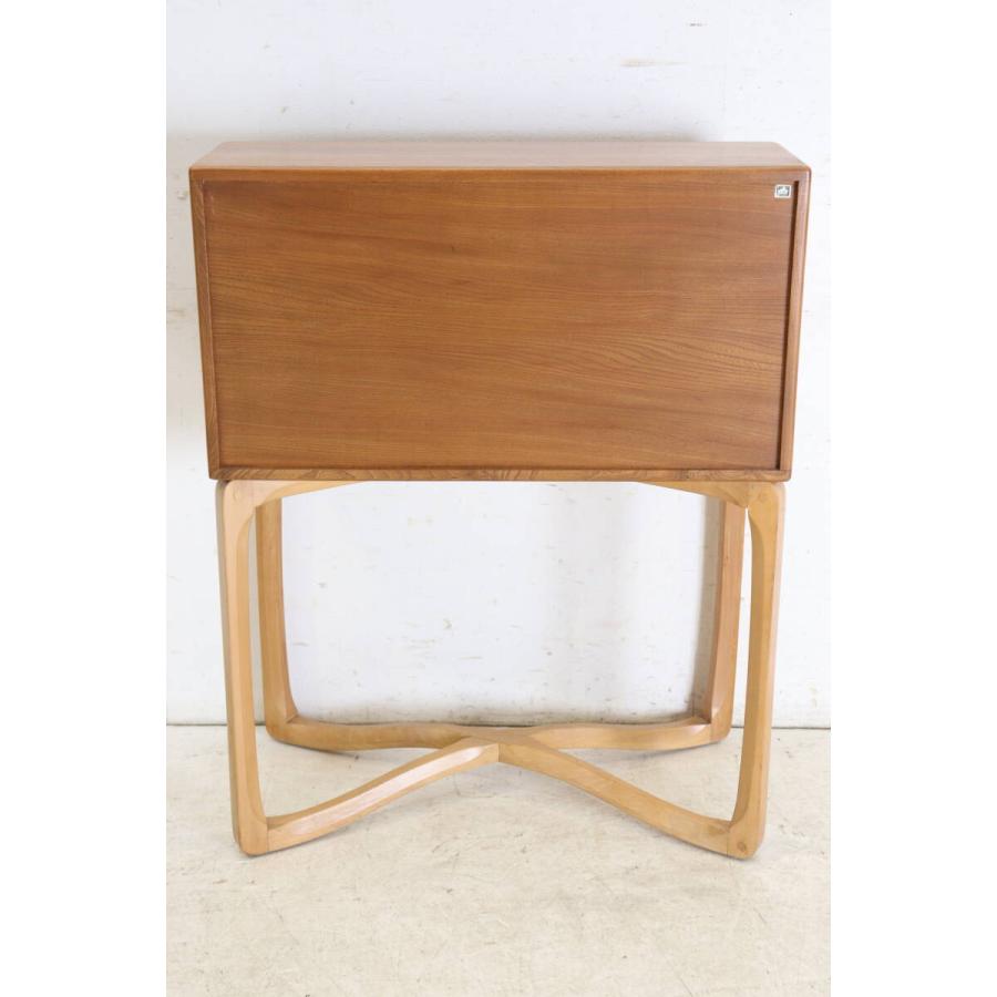 【ERCOL アーコール】英国製 ヴィンテージ ライティングデスク エルム×ビーチ材 ミッドセンチュリー イングランド 書斎机 (md-45) |  | 10