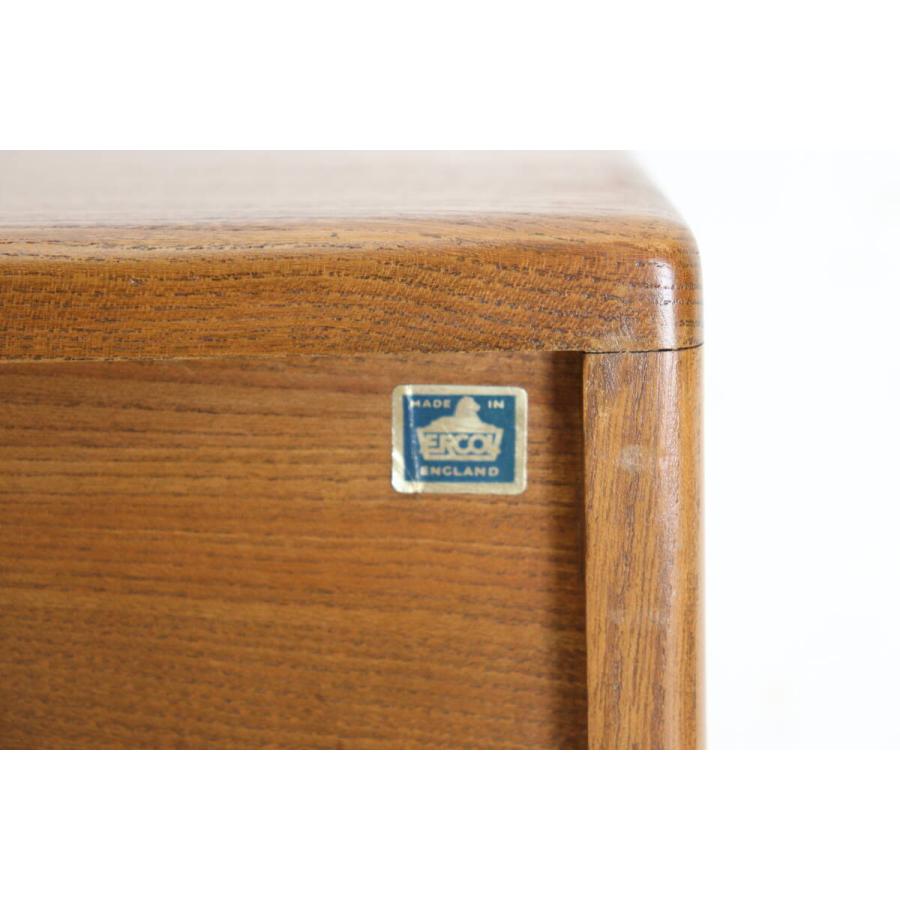 【ERCOL アーコール】英国製 ヴィンテージ ライティングデスク エルム×ビーチ材 ミッドセンチュリー イングランド 書斎机 (md-45) |  | 08