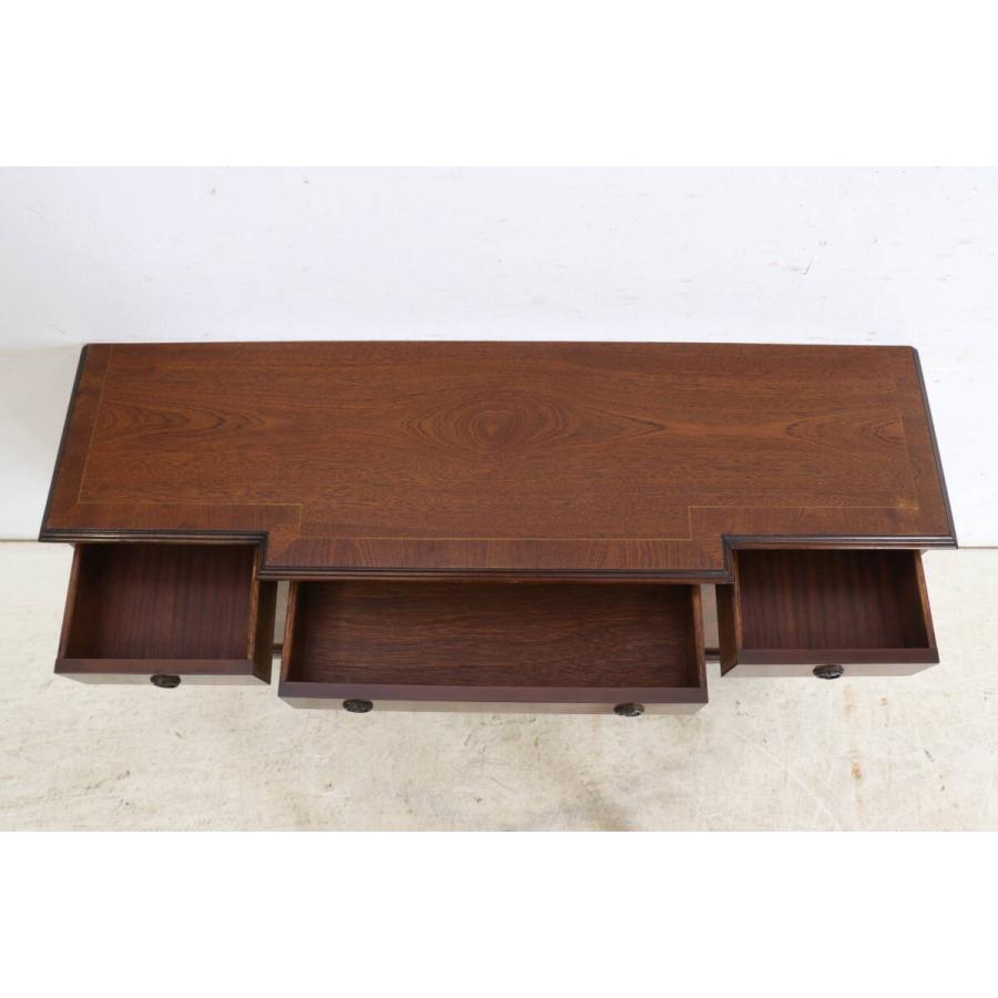 【ROSJHON】1970年代 イギリス製 ビンテージ ロスジョン 高級 マホガニー サイドボード 収納家具 テレビ台 英国アンティーク調 レトロ (md-7) |  | 03