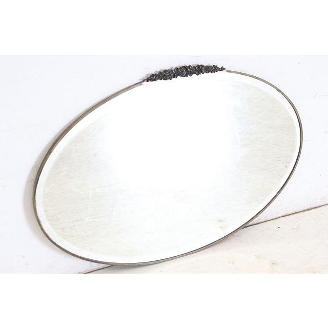 mr-11　1930年代イギリス製アンティーク アールデコ バラのデザイン ウォールミラー 壁掛け鏡 モダン ネオクラシック 楕円 送料無料 |  | 13