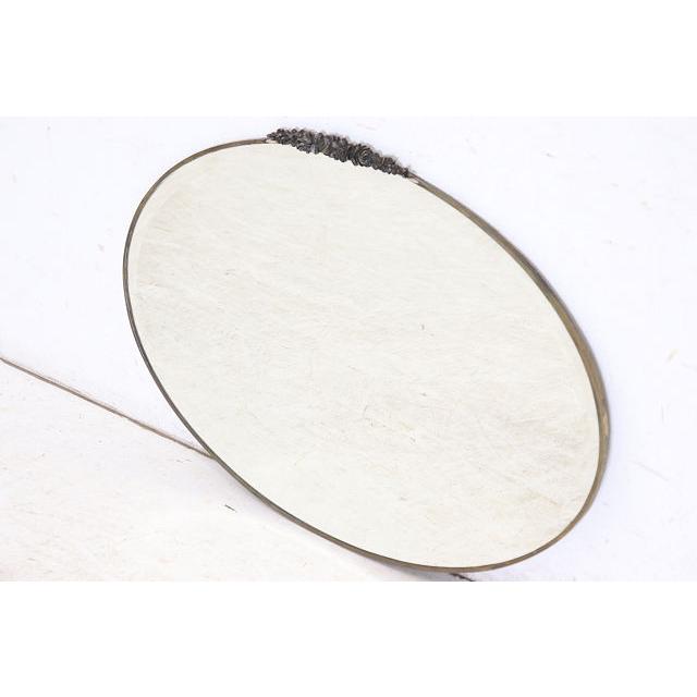 mr-11　1930年代イギリス製アンティーク アールデコ バラのデザイン ウォールミラー 壁掛け鏡 モダン ネオクラシック 楕円 送料無料 |  | 04