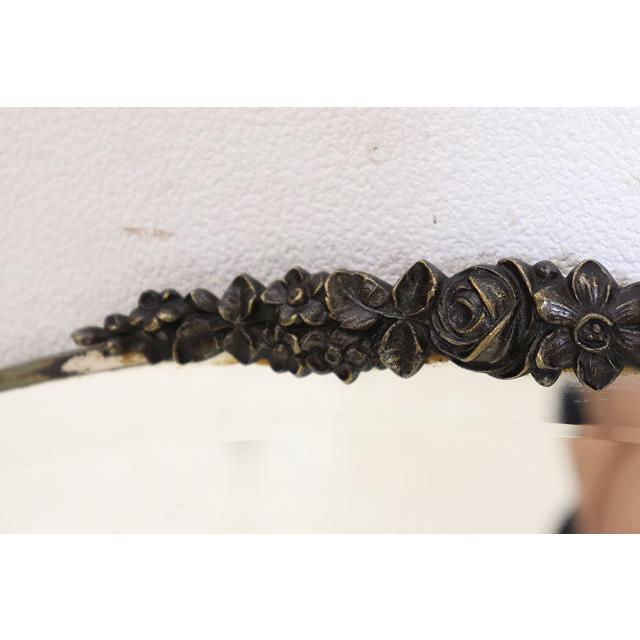 mr-11　1930年代イギリス製アンティーク アールデコ バラのデザイン ウォールミラー 壁掛け鏡 モダン ネオクラシック 楕円 送料無料 |  | 06