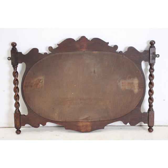 mr-2　1920年代イギリス製アンティーク　ヴィクトリアン　オーク　バリーシュガーツイスト　ウォールミラー　壁掛け鏡 |  | 18