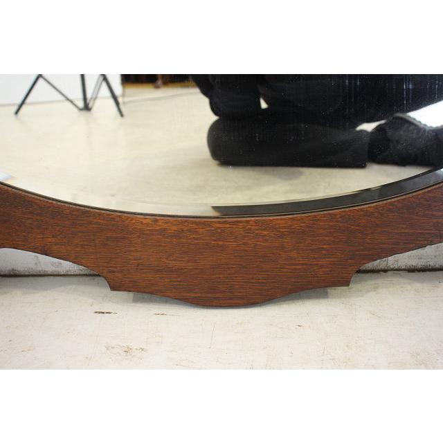 mr-2　1920年代イギリス製アンティーク　ヴィクトリアン　オーク　バリーシュガーツイスト　ウォールミラー　壁掛け鏡 |  | 07