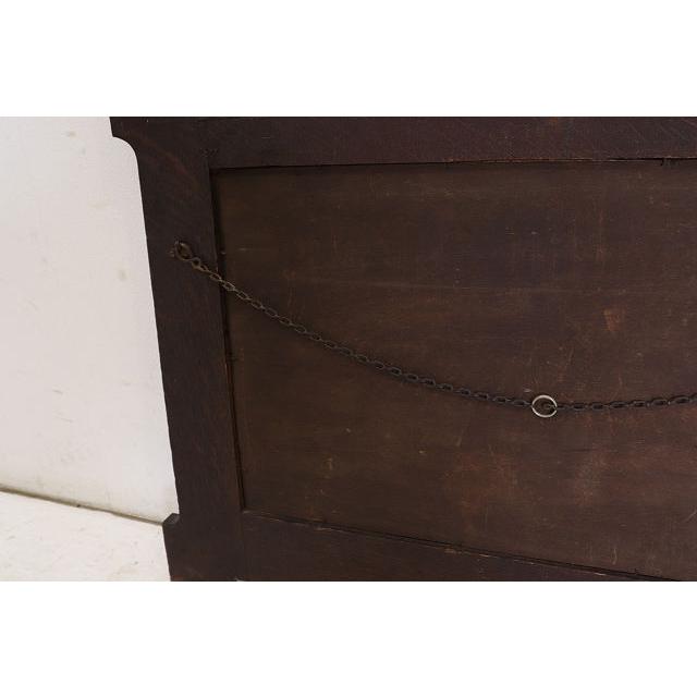 mr-4　1920年代イギリス製アンティーク オーク 四角 スクエア 彫刻された ウォールミラー 壁掛け鏡 ビンテージ レトロ 木製 送料無料 |  | 16