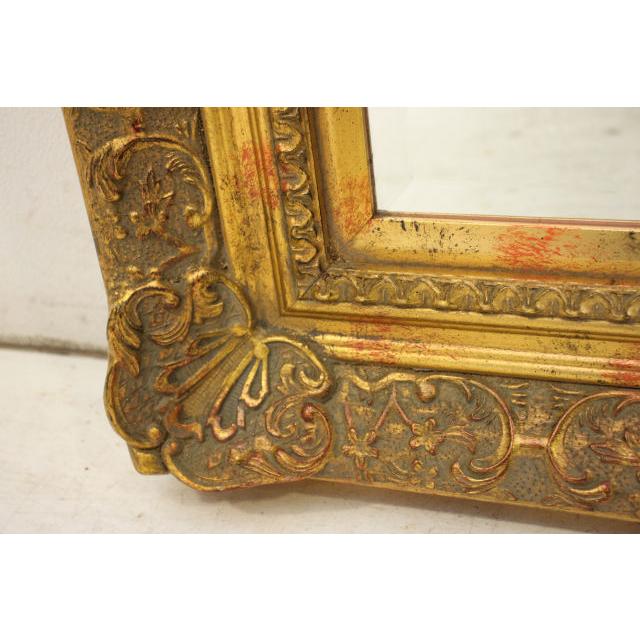 mr-5　1940年代イギリス製アンティーク　ビクトリアンスタイル　ギルト　スクエア　四角　ウォールミラー　壁掛け鏡 |  | 12