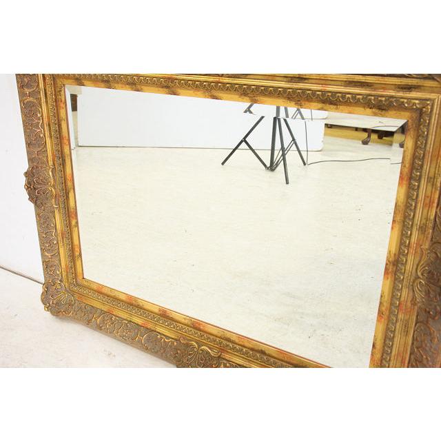 mr-5　1940年代イギリス製アンティーク　ビクトリアンスタイル　ギルト　スクエア　四角　ウォールミラー　壁掛け鏡 |  | 17