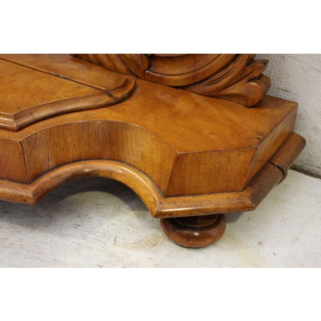 mr-7　1890年代 イギリス製 アンティーク　ビクトリアン　ウォルナット　テーブルミラー　卓上鏡　スタンディングミラー　大型鏡 |  | 12