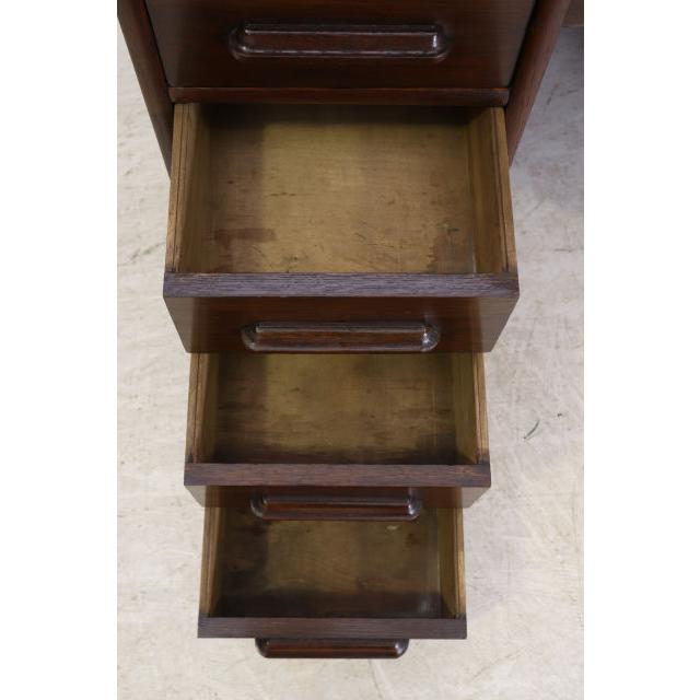 nd-10　1890年代イギリス製アンティーク　オーク　ビクトリアン　ロールトップデスク　ニーホールデスク　書斎机 |  | 16